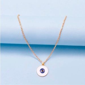 STUNNING EVIL EYE NECKLACE NWT